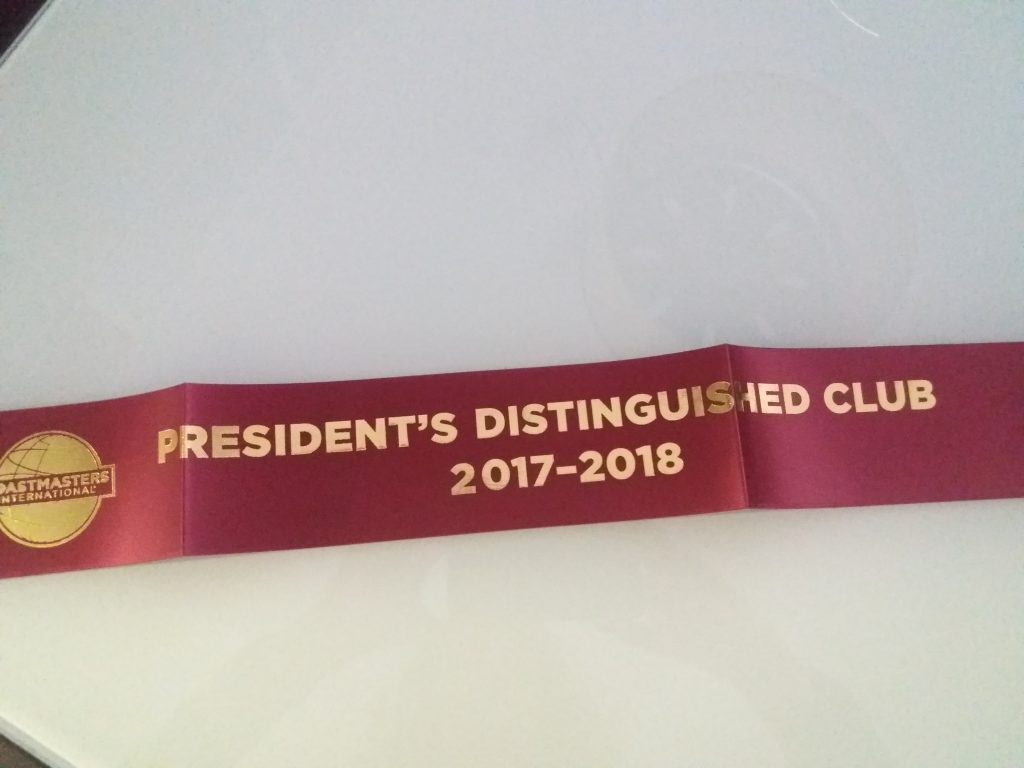 Distinción President's Distinguished Club
