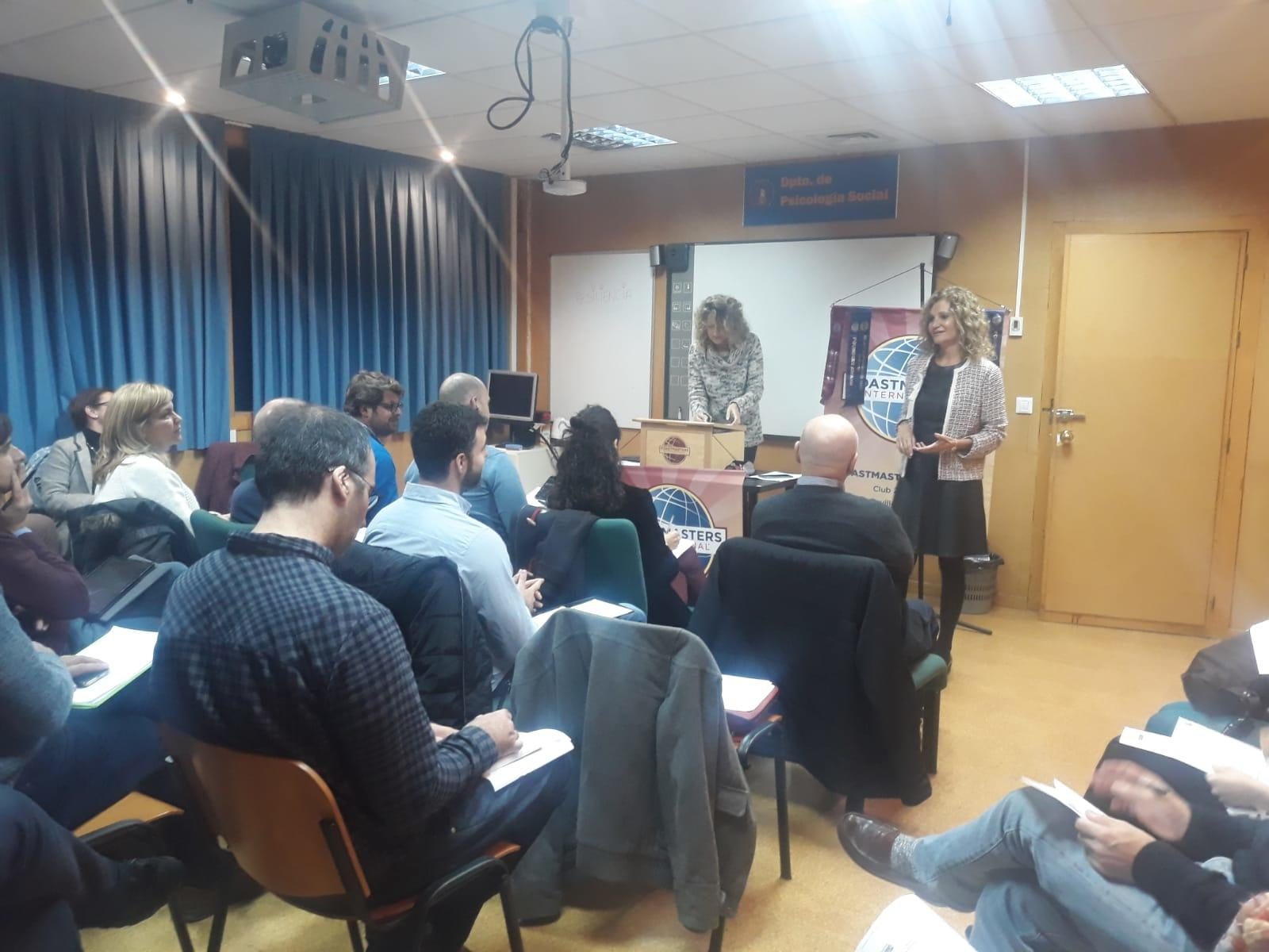 Muletillas corporales - Toastmasters Sevilla